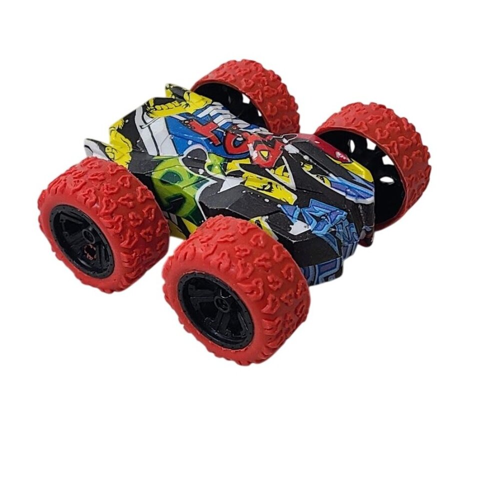 Arctic Circle Graffiti 2 Sided Flip Over Friction Car Kids Meal Toy